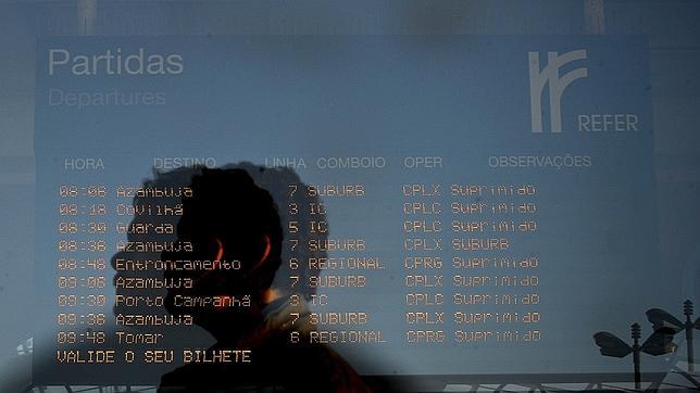 Cancelados 36 vuelos entre España y Portugal por la huelga general lusa