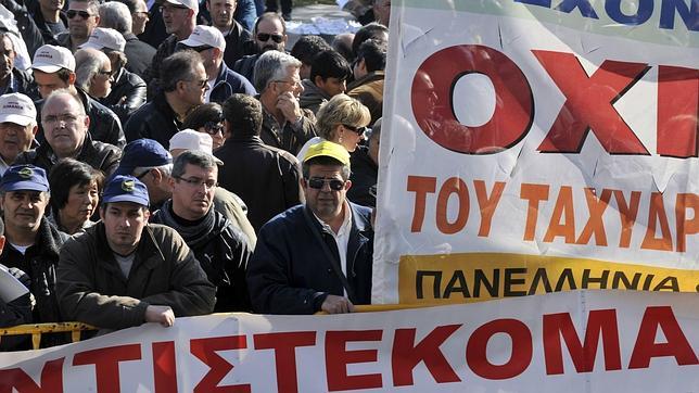 Séptima huelga general en Grecia