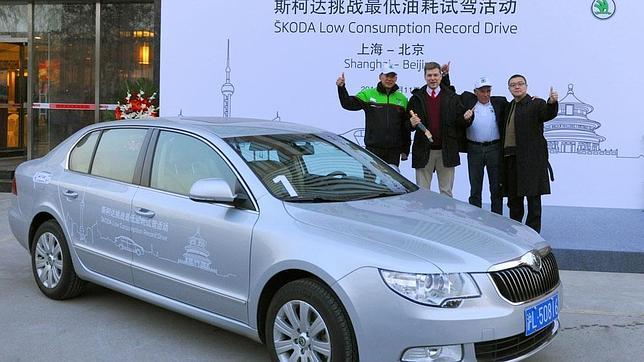 Récord de consumo con el Superb TSI