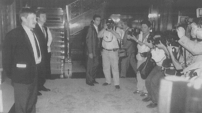 Garitano conserva el traje y la corbata que usó Idígoras en su visita al Rey