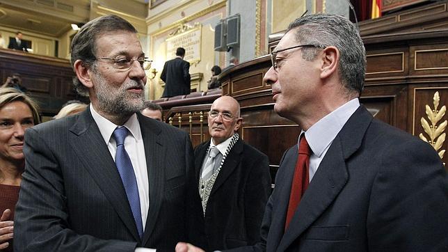 Aguirre: «Gallardón va a llevar adelante el Ministerio de Justicia con mano magistral»