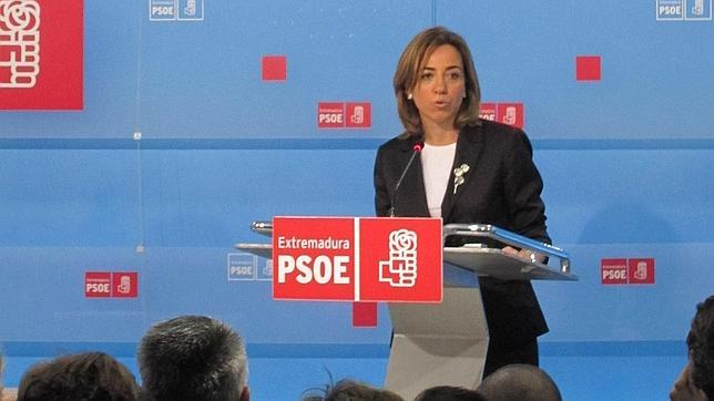 Chacón presentará mañana en Valencia el manifiesto «Mucho PSOE por hacer»