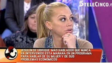 Belén Esteban: «Jesulín de Ubrique no tiene ni idea de su hija Andrea»