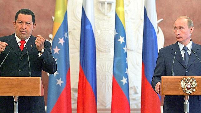Chávez y Putin defienden la «soberanía» de Siria e Irán