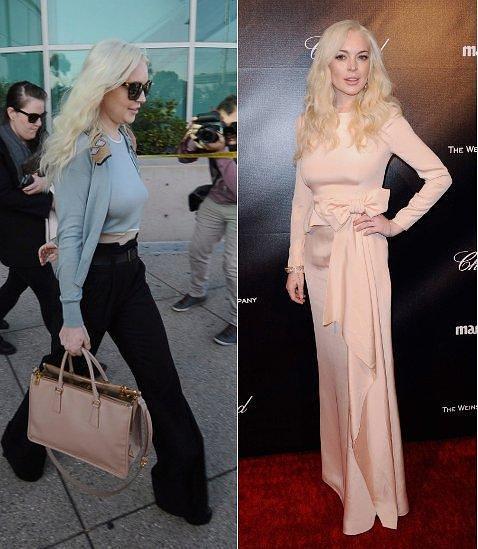 Lindsay Lohan regresa a los juzgados tras pisar la alfombra roja de los Globos de Oro