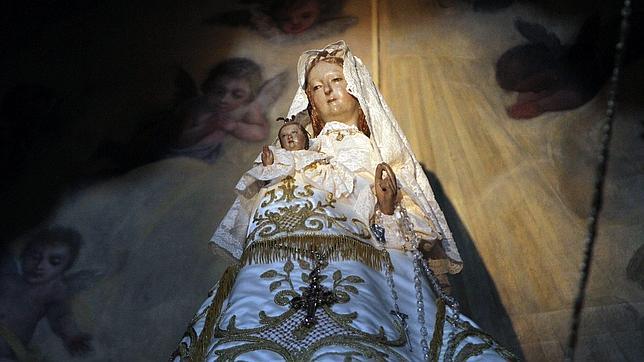 El único daño en la Virgen de Fuencisla es la mutilación del Niño