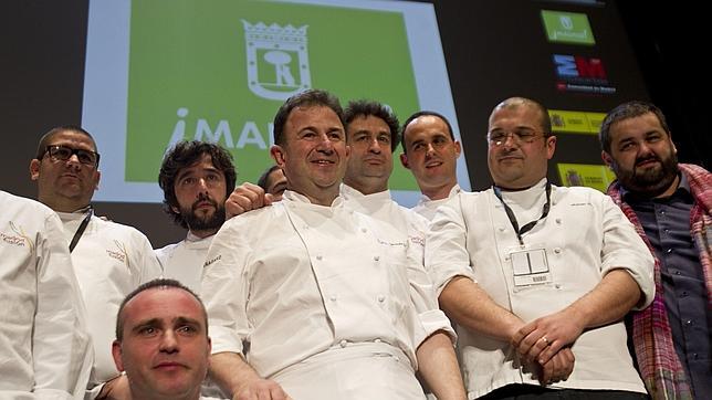 Centollo y anchoas en el «bocadillo de autor» vencedor en Madrid Fusión