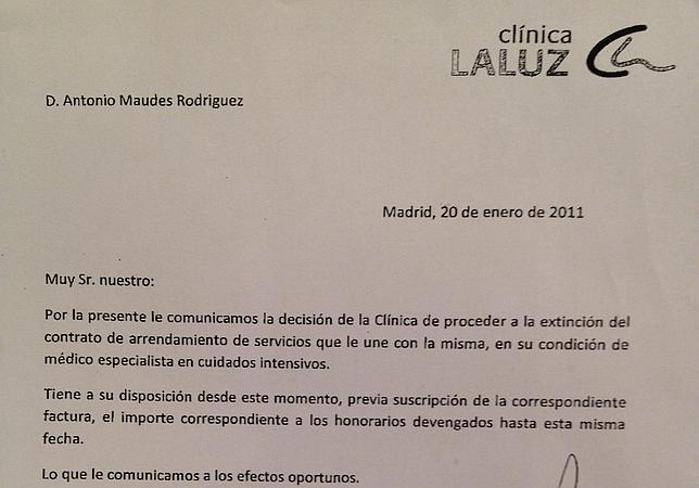 Despiden al médico que denunció negligencia en la muerte del cantaor Enrique Morente