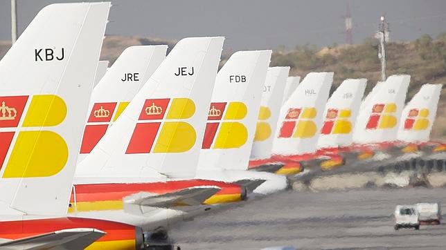 Iberia cancela 94 vuelos este viernes en la sexta jornada de huelga de pilotos