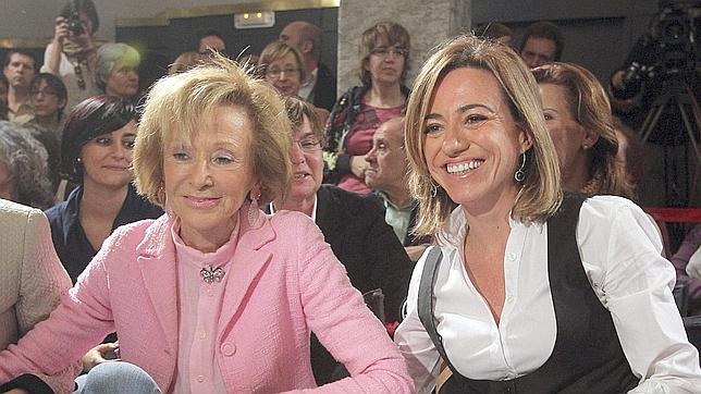 Chacón recibe el apoyo de De la Vega