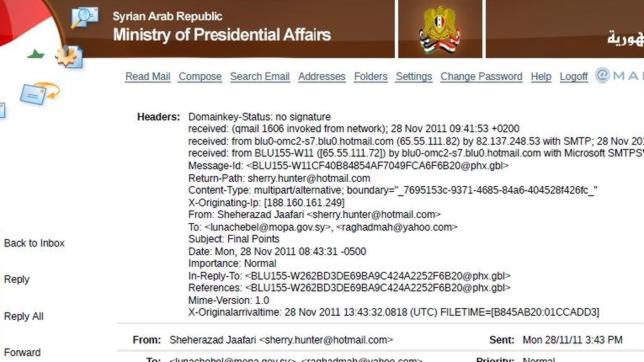Anonymous asegura haber «hackeado» correos del régimen de Bashar al-Assad
