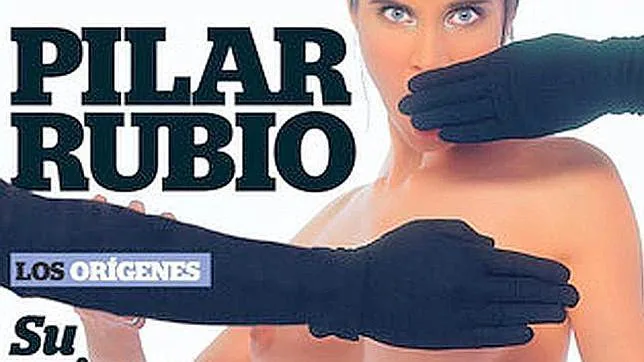 «Interviú» dedica su portada a un desnudo de Pilar Rubio de cuando tenía 20 años