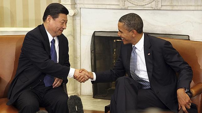 El futuro líder chino se foguea frente a Barack Obama