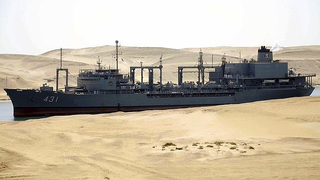 Dos buques de guerra iraníes vuelven a cruzar el Canal de Suez