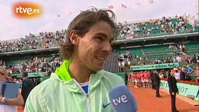 TVE pagaba un millón de euros a Nadal por las entrevistas pospartido