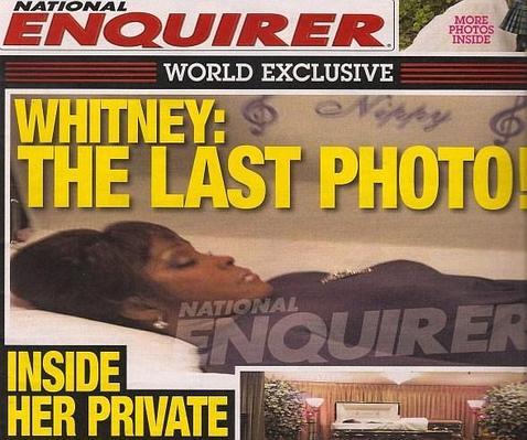 La última fotografía de Whitney Houston