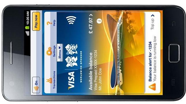 Visa y Samsung presentan la aplicación de pago con móviles de los JJ.OO. de Londres