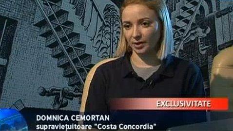 La moldava, sobre el capitán Schettino: «Creo que habríamos terminado en la cama»