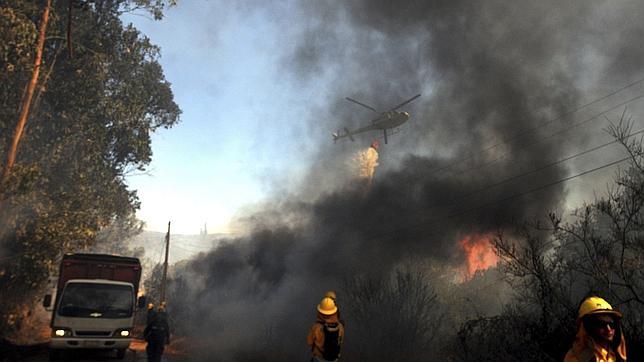 Los incendios forestales queman un millar de hectáreas más que en 2011 en estas fechas