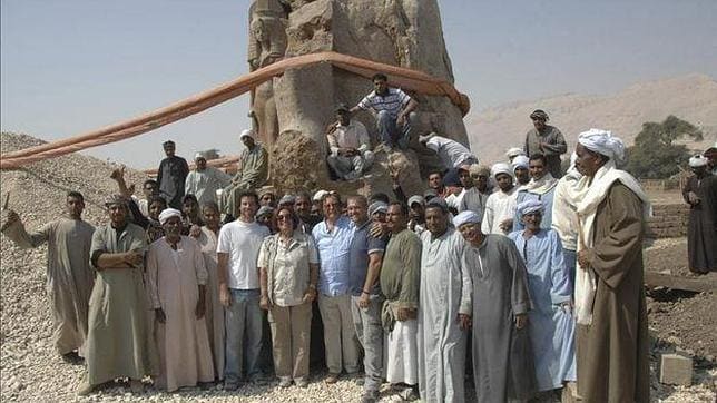 El tercer coloso de Memnon resurge de sus cenizas 3.200 años después