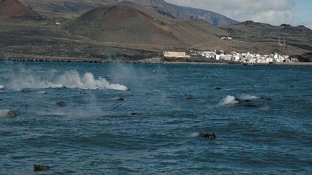 El volcán submarino de El Hierro se agota