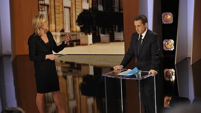 Sarkozy podría ganar a Hollande la primera vuelta de las presidenciales francesas