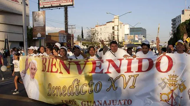 México se vuelca en la bienvenida a Benedicto XVI