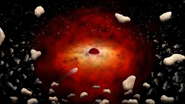 Así sería un viaje a través de un agujero negro