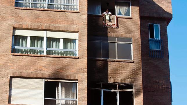 Una anciana muere en un incendio en Burgos