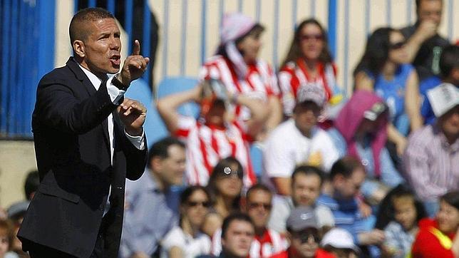 Simeone, satisfecho por el compromiso del equipo