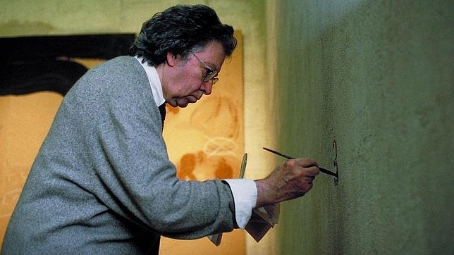 Tàpies «visita» a Cristino de Vera en su fundación en Tenerife