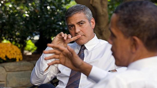George Clooney, anfitrión de gala al servicio de Barack Obama
