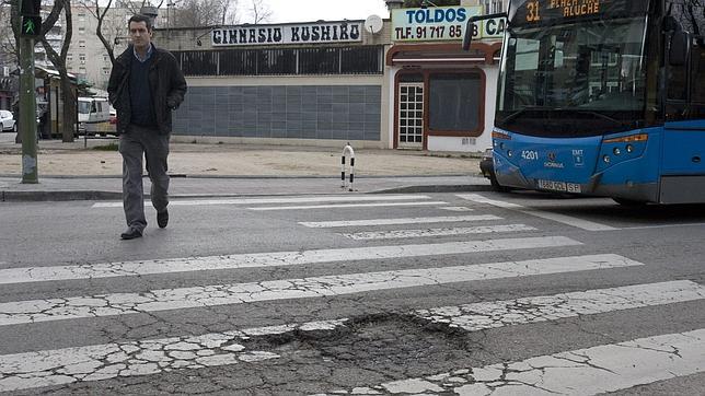 Madrid y su cultivo de baches