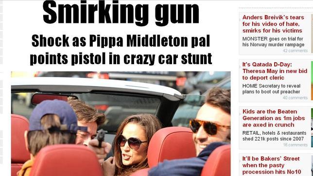Pippa Middleton se arriesga a un arresto en Francia