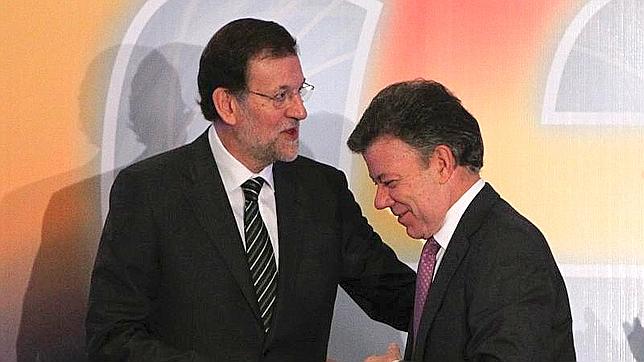 Santos a Rajoy: «En Colombia no expropiamos»