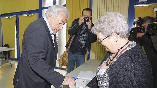 Strauss-Kahn, un votante más