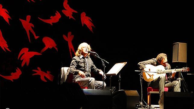 José Mercé y Gabarrón suben al escenario del Teatro Calderón