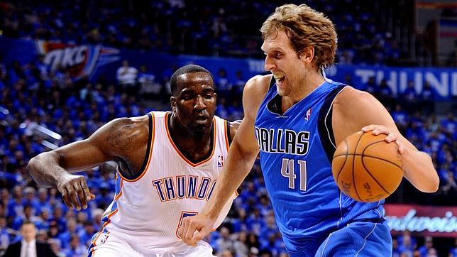 Durant y Westbrook dan a los Thunder de Ibaka la segunda victoria frente a los Mavericks