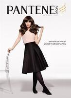 Zooey Deschanel, nueva imagen de Pantene