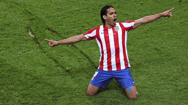El Tigre Falcao, héroe del Atlético en la final de la Europa League