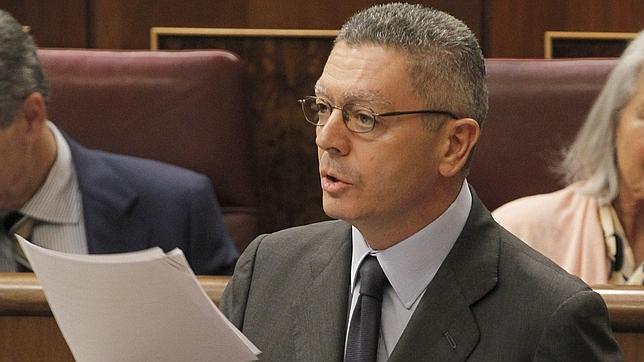 Gallardón defiende que el nivel de renta determine el pago de tasas judiciales
