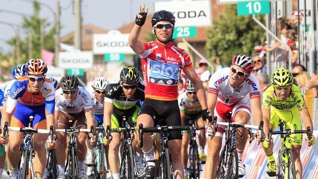 Intratable Cavendish al sprint