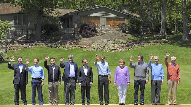 El G-8 sitúa como prioridad el crecimiento y el empleo