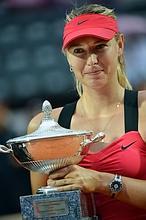 Sharapova suma otra corona en Roma tras un partido «loco»