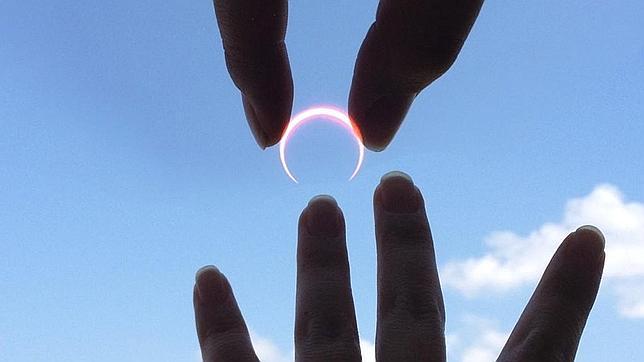 Las mejores fotos del eclipse, según Twitter
