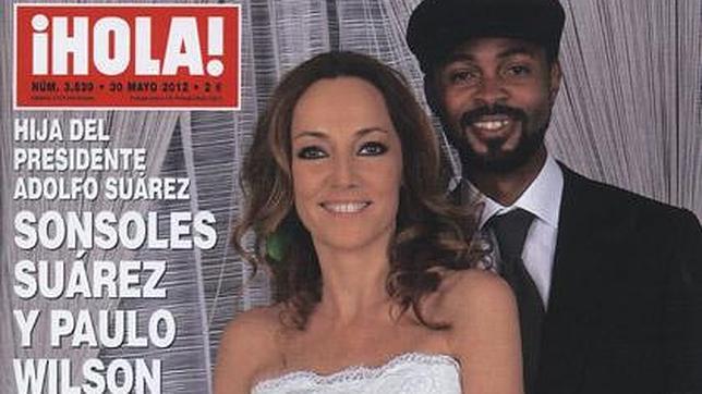 Sonsoles Suárez «echa de menos» a sus padres y a su hermana Marian en su boda