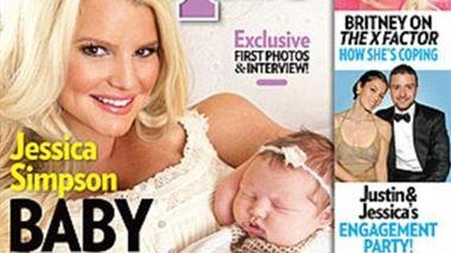Jessica Simpson presenta a su bebé Maxwelll