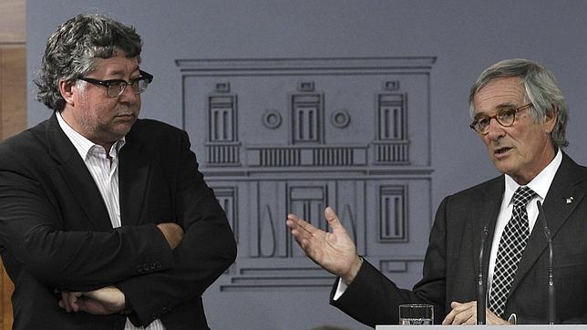 Rajoy y Trias coinciden en que el corredor mediterráneo es «prioritario»