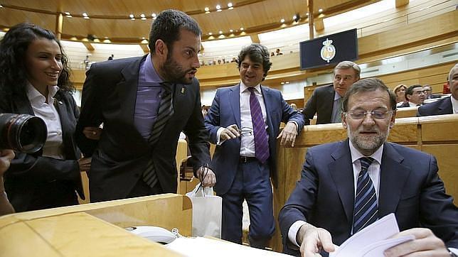 El PSOE pide que se investigue al escolta de Rajoy por el incidente en el Senado