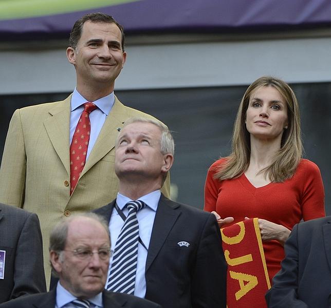 Doña Letizia, de rojo España